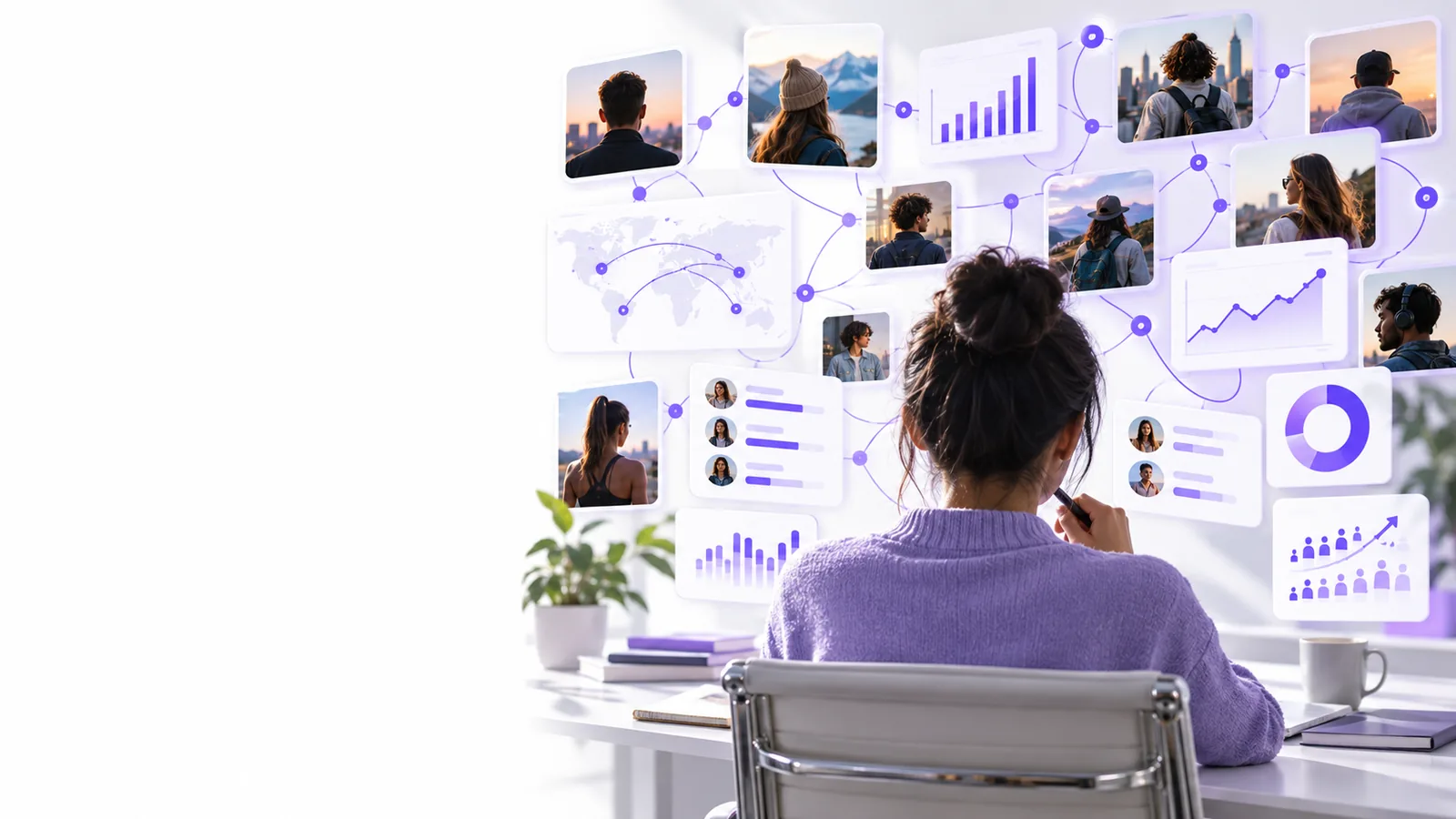 Social media research imagery from dolphinradar